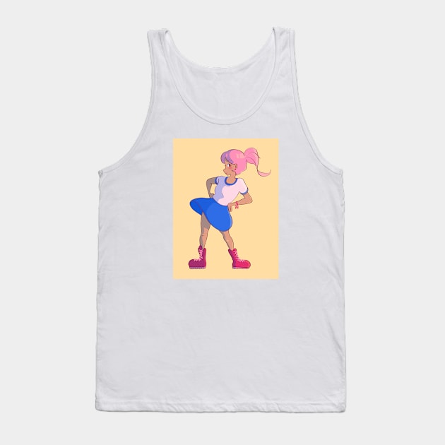 Stylish Gal! Tank Top by Nnoodlebird